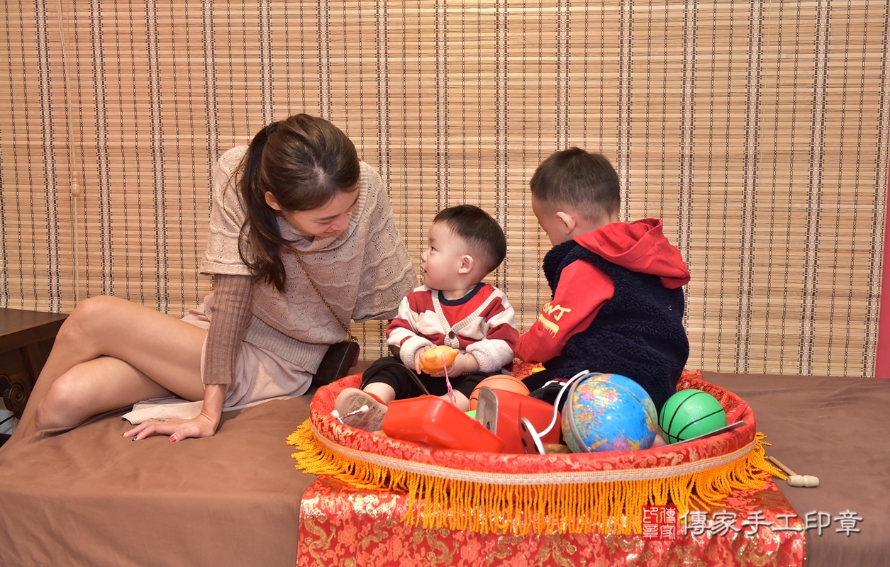 新竹市香山區郭寶寶古禮抓周祝福活動。2021.11.19 照片7