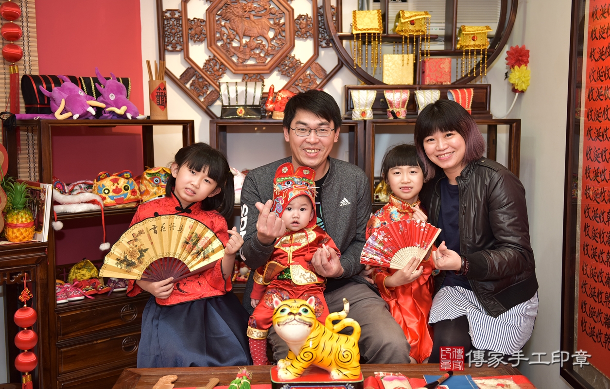 新竹市香山區陳寶寶古禮抓周祝福活動。2021.12.11 照片7