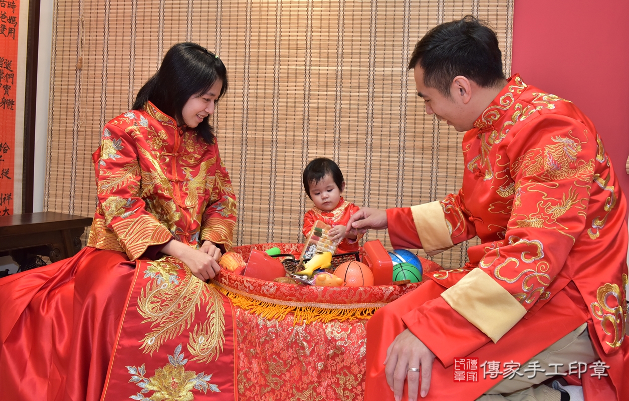 新竹市香山區顧寶寶古禮抓周祝福活動。2021.12.13 照片4