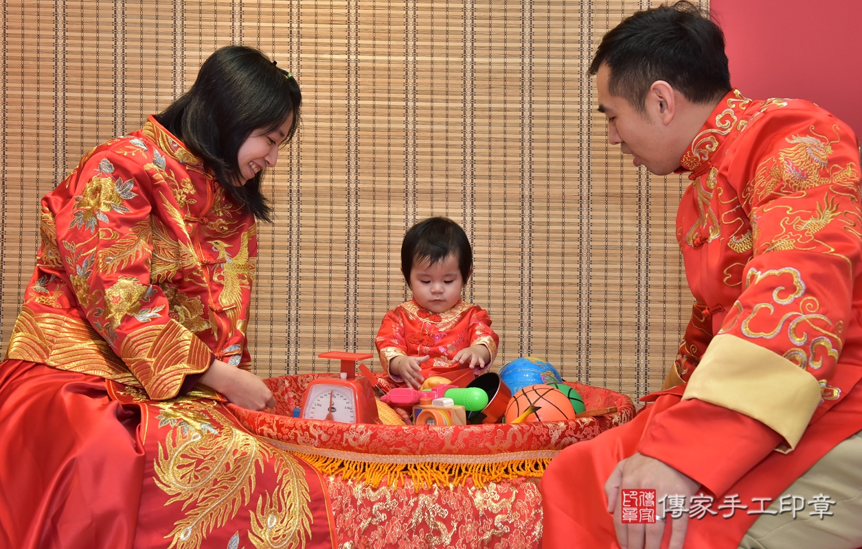 新竹市香山區顧寶寶古禮抓周祝福活動。2021.12.13 照片6