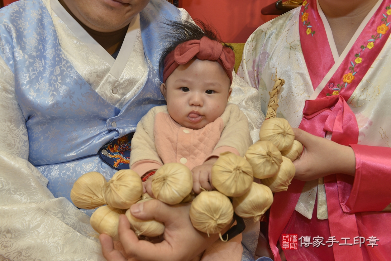 新北市永和區徐寶寶古禮收涎祝福活動。2022.03.06 照片19