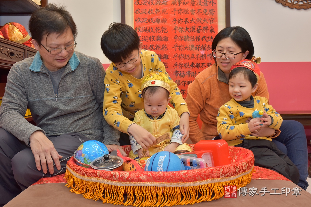 台中市北區邱寶寶古禮抓周祝福活動。2022.02.23 照片2