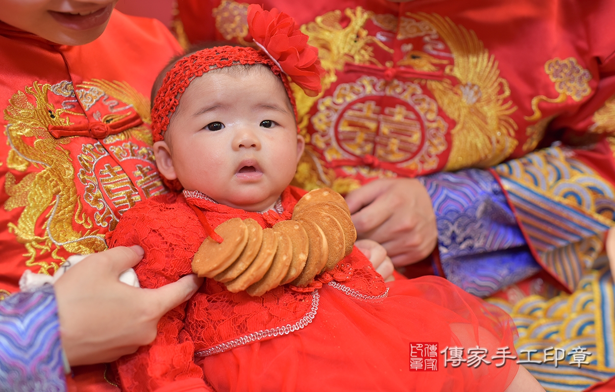 台中市北區王寶寶古禮收涎祝福活動。2022.02.26 照片10