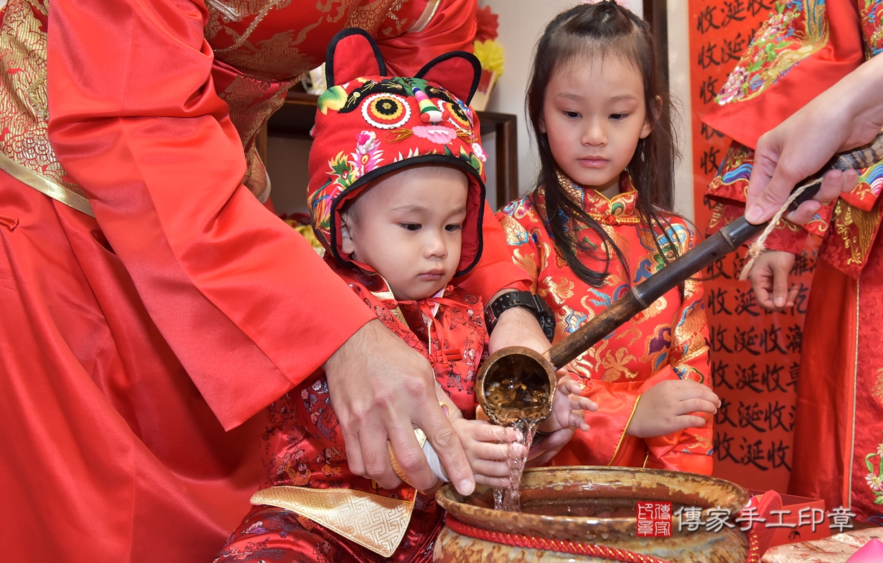 新竹市香山區吳寶寶古禮抓周祝福活動。2021.12.28 照片8