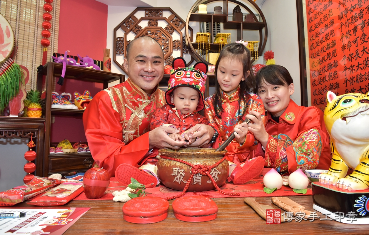 新竹市香山區吳寶寶古禮抓周祝福活動。2021.12.28 照片21