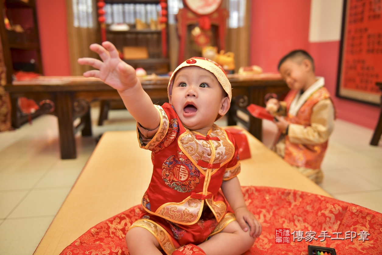 高雄市鳳山區方寶寶古禮抓周祝福活動。2022.03.02 照片3