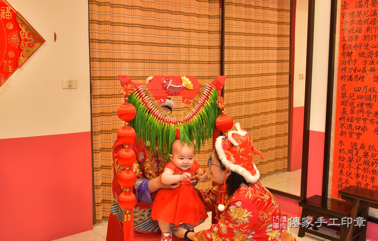 高雄市鳳山區王寶寶古禮抓周祝福活動。2022.03.06 照片18