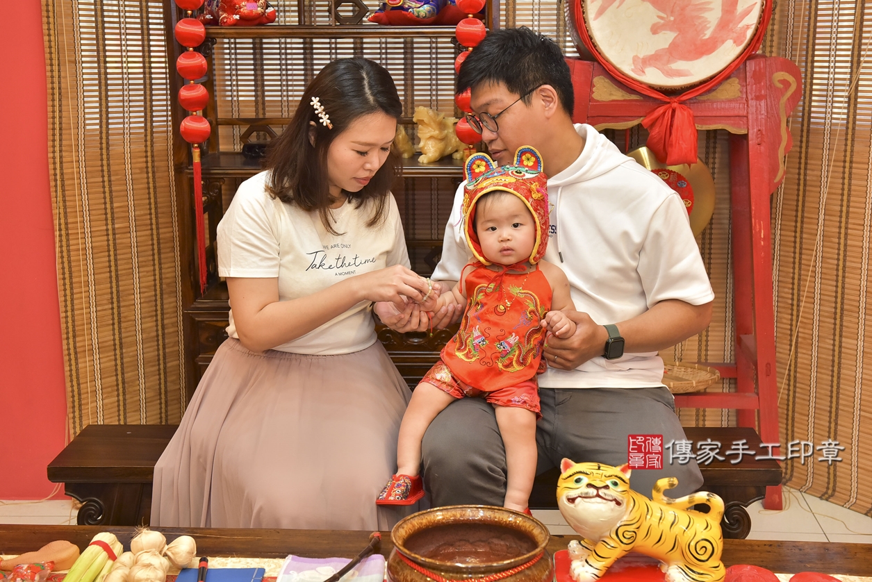 高雄市鳳山區陳寶寶古禮抓周祝福活動。2022.02.26 照片8