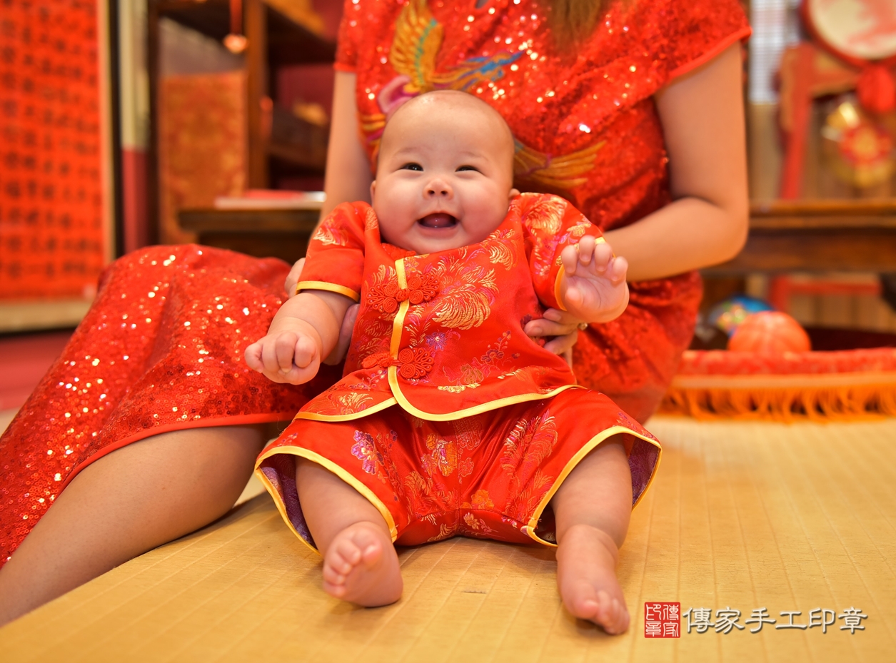 高雄市鳳山區蕭寶寶古禮收涎祝福活動。2022.05.23 照片2