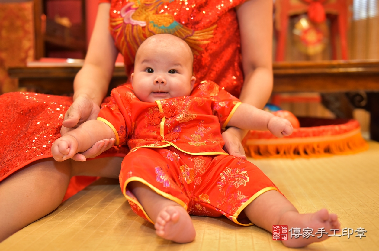 高雄市鳳山區蕭寶寶古禮收涎祝福活動。2022.05.23 照片17