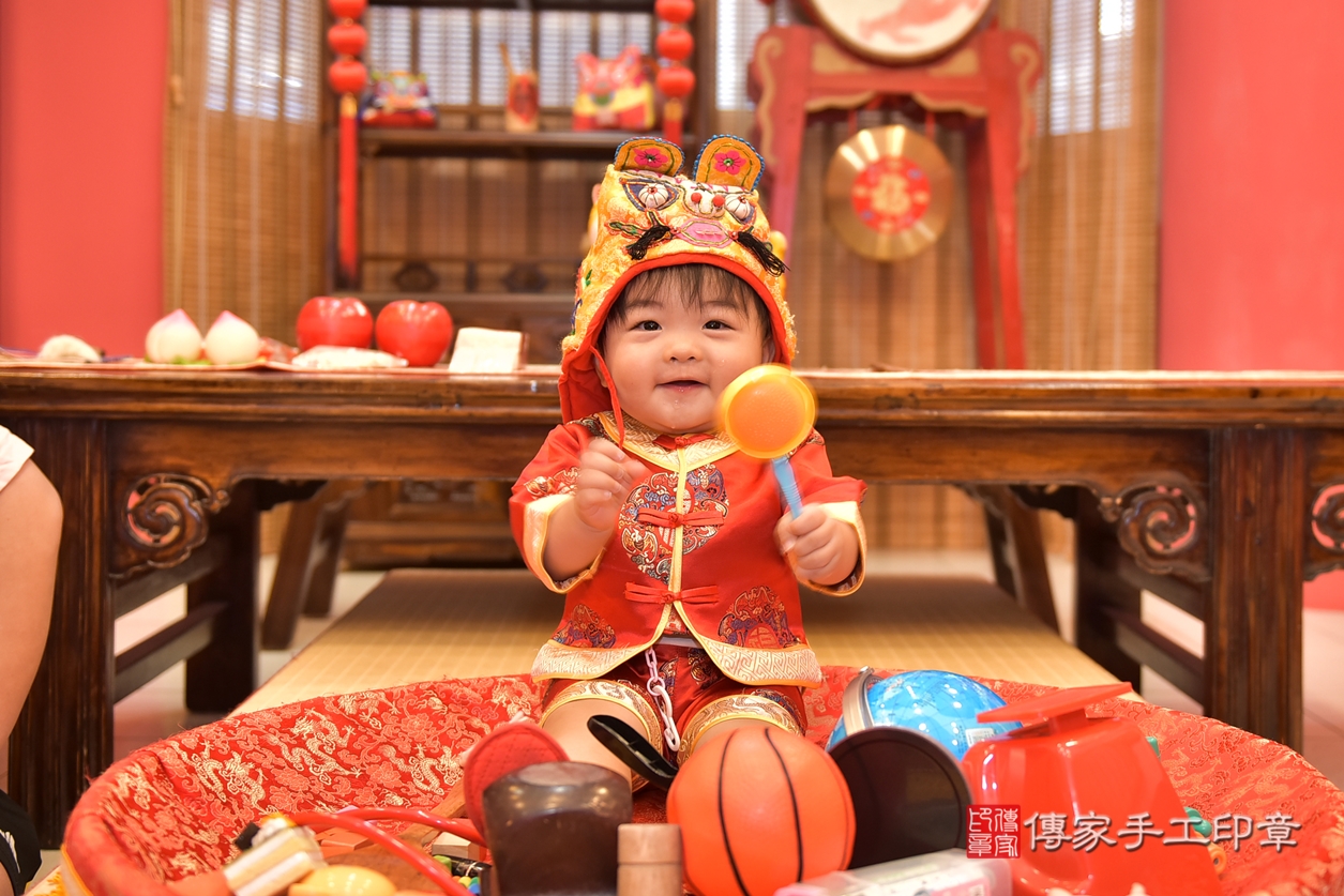 高雄市鳳山區李寶寶古禮抓周祝福活動。2022.06.26 照片1