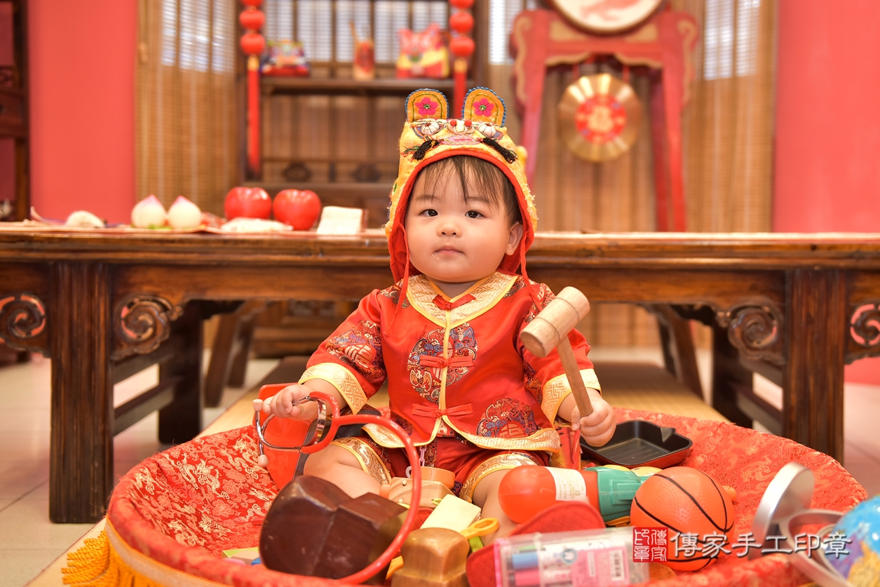 高雄市鳳山區李寶寶古禮抓周祝福活動。2022.06.26 照片3