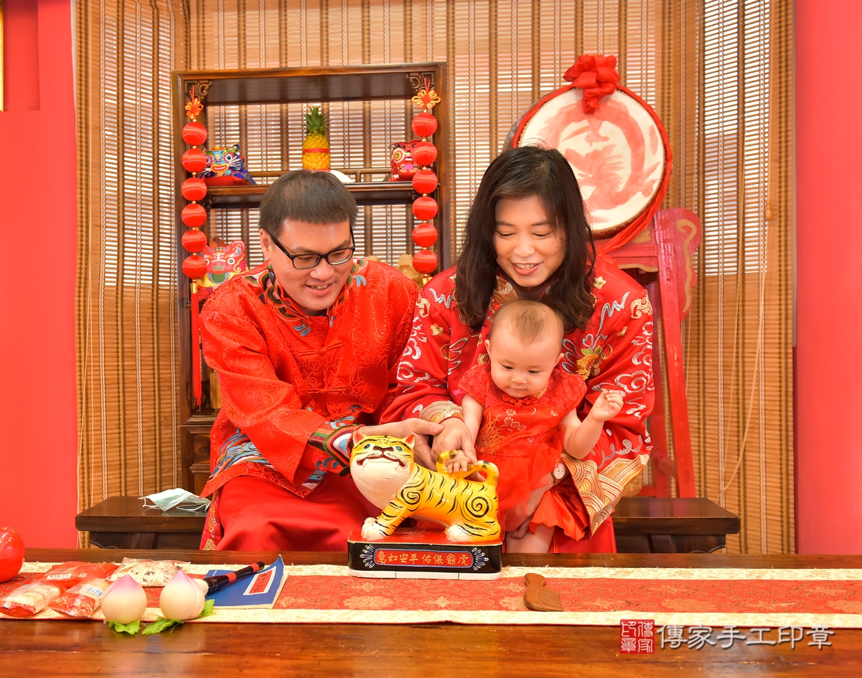 高雄市鳳山區李寶寶古禮抓周祝福活動。2022.05.01 照片8