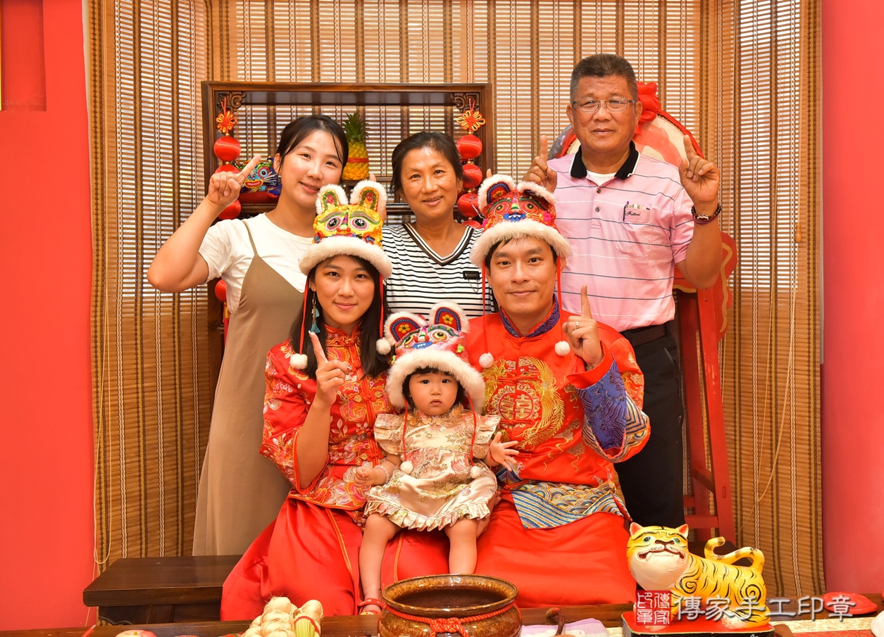 高雄市鳳山區陳寶寶古禮抓周祝福活動。2022.04.30 照片12