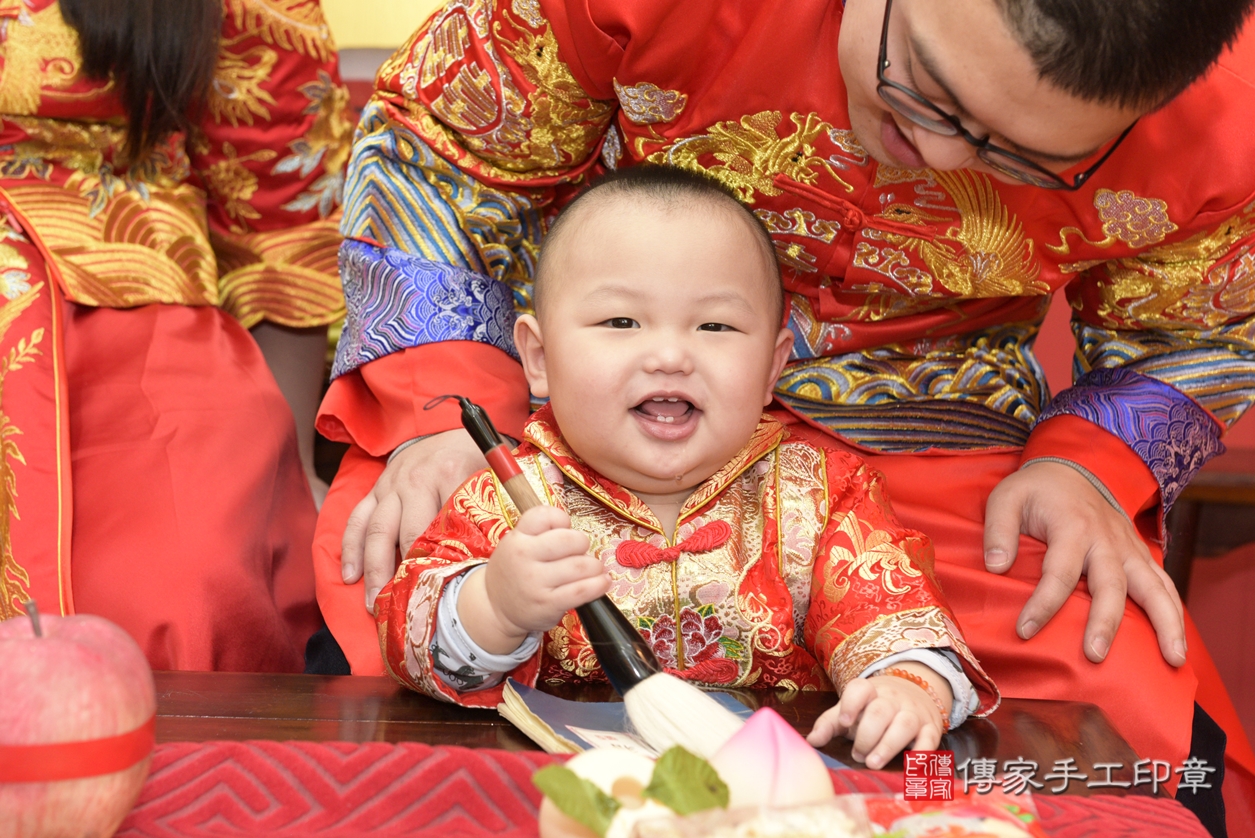 桃園市八德區葉寶寶古禮抓周祝福活動。2021.12.27 照片8