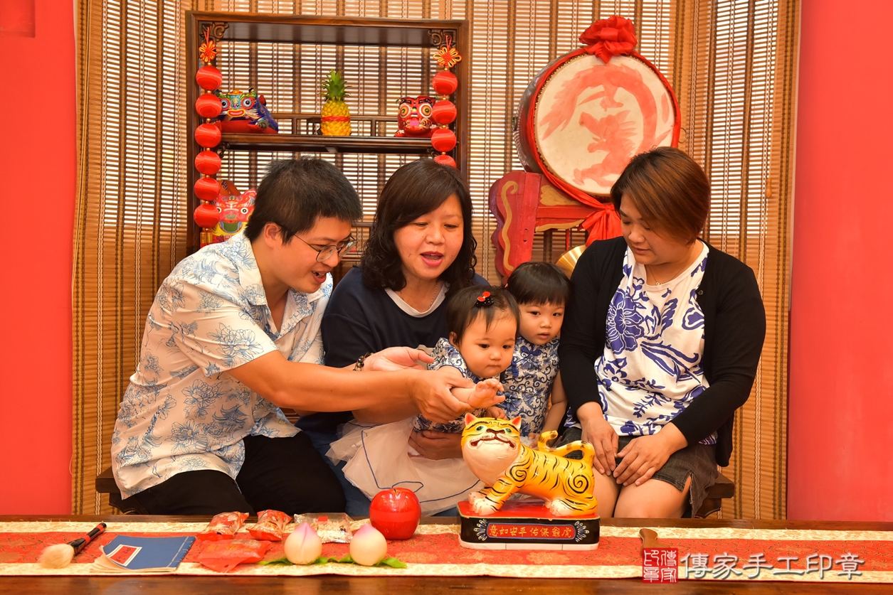 高雄市鳳山區曾寶寶古禮抓周祝福活動。2022.05.20 照片5