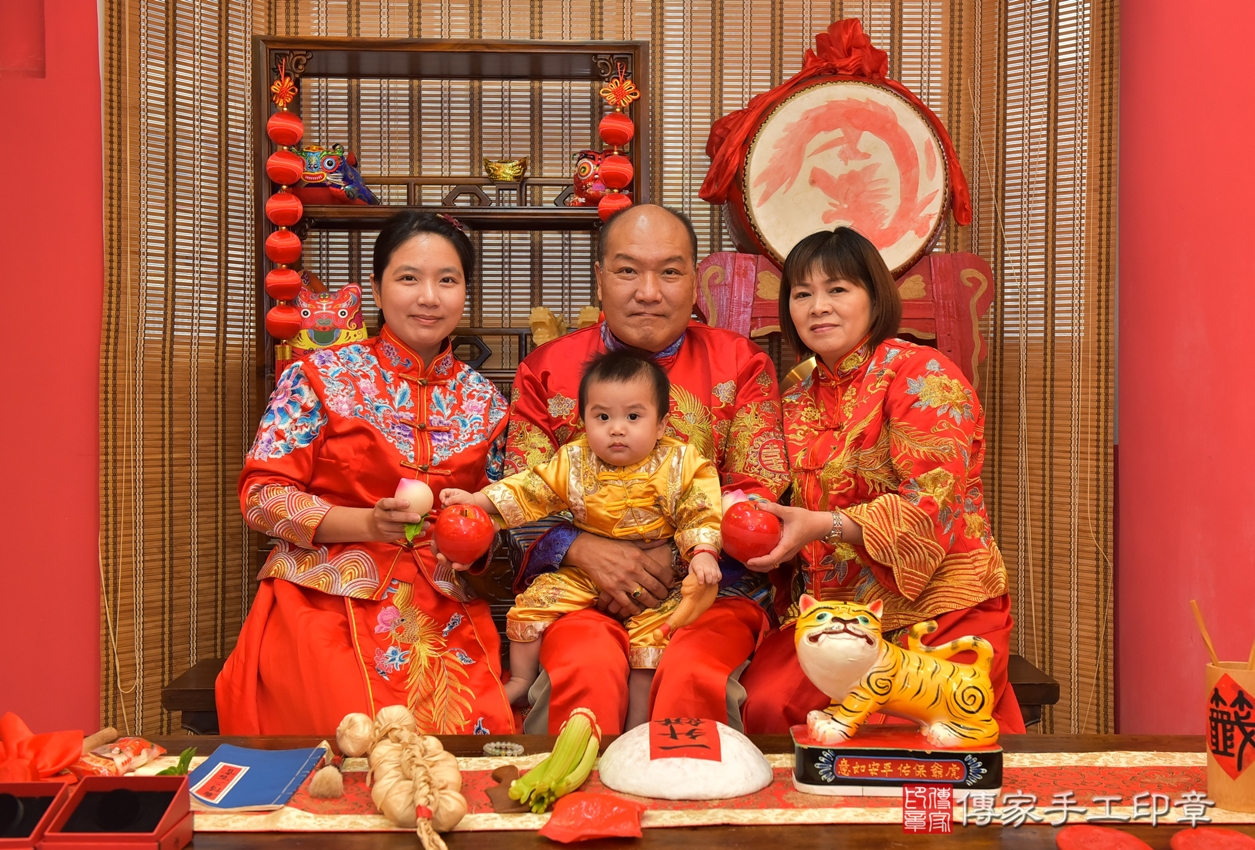 高雄市鳳山區靳寶寶古禮抓周祝福活動。2022.06.13 照片8