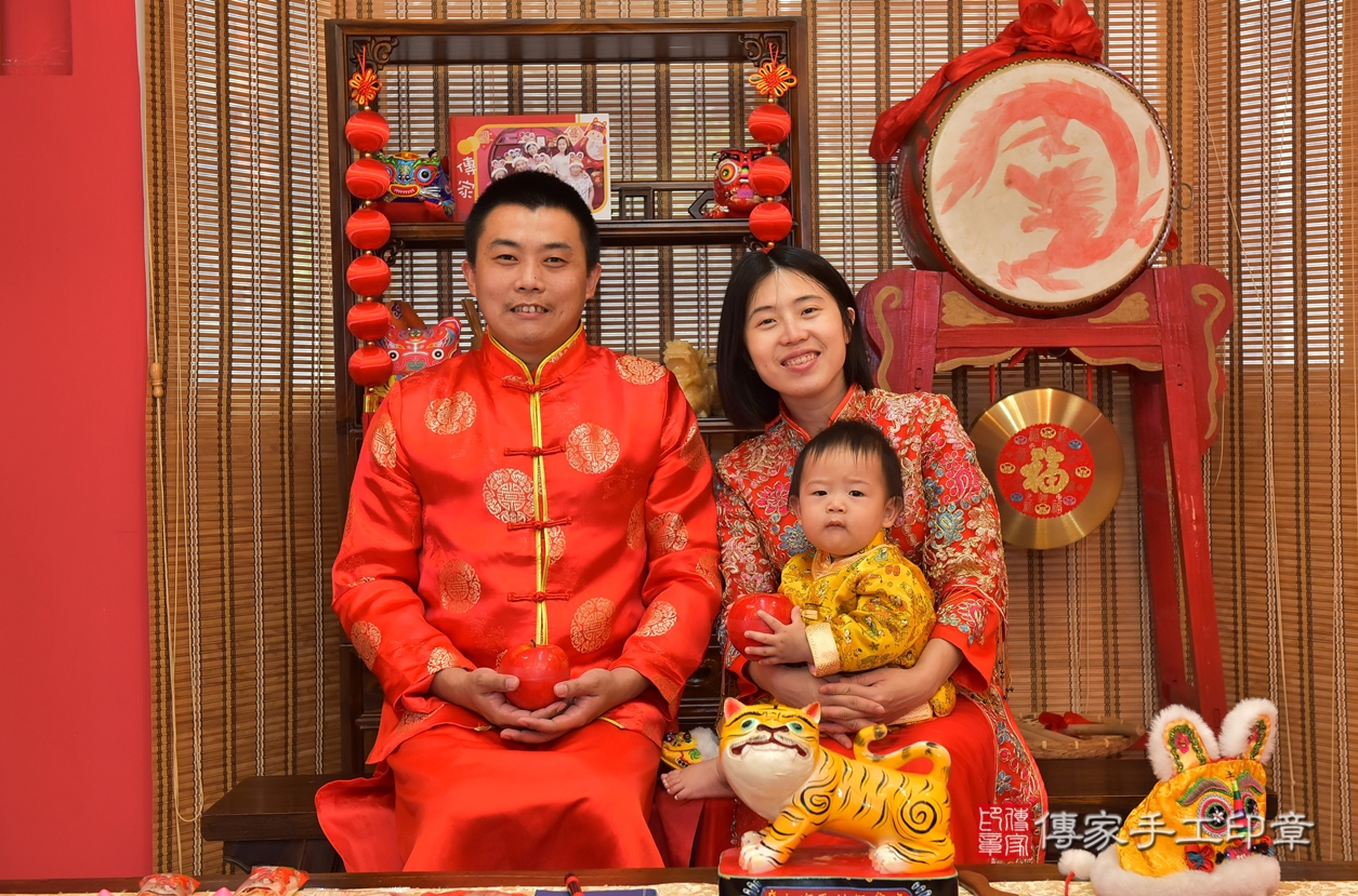 高雄市鳳山區蔡寶寶古禮抓周祝福活動。2022.06.19 照片8