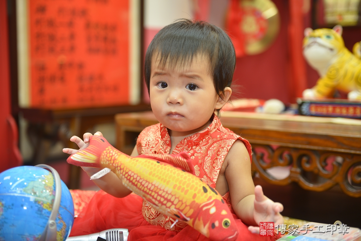 台中市北區梁寶寶古禮抓周祝福活動。2022.12.14 照片10