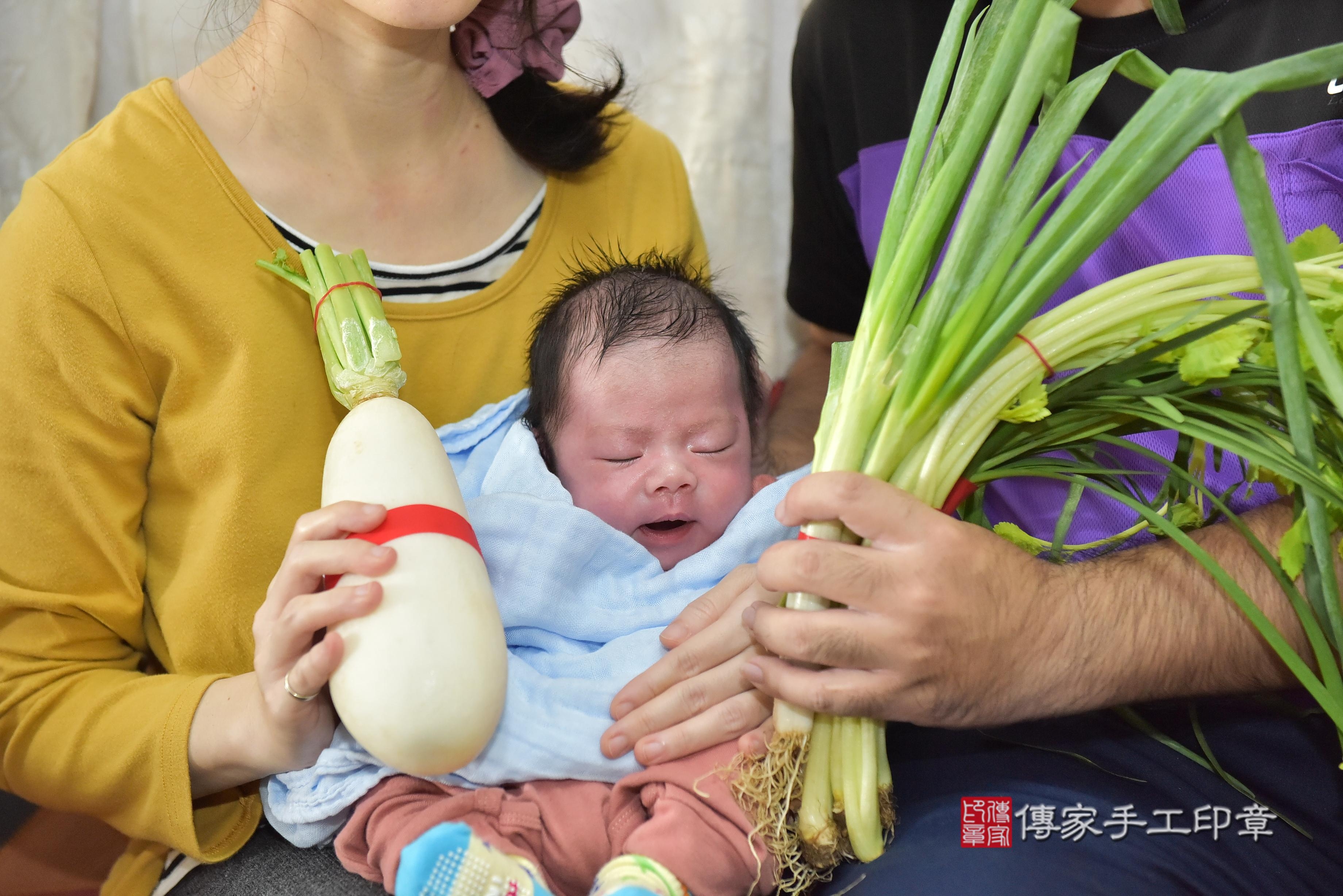 郭寶寶(屏東市到府嬰兒郭寶寶滿月剃頭理髮、到府嬰兒剃胎毛儀式吉祥話)。到府剃頭剃胎毛主持、專業拍照、證書。★購買「臍帶章、肚臍章、胎毛筆刷印章」贈送：剃頭、收涎、抓周，三選一。2024.02.02