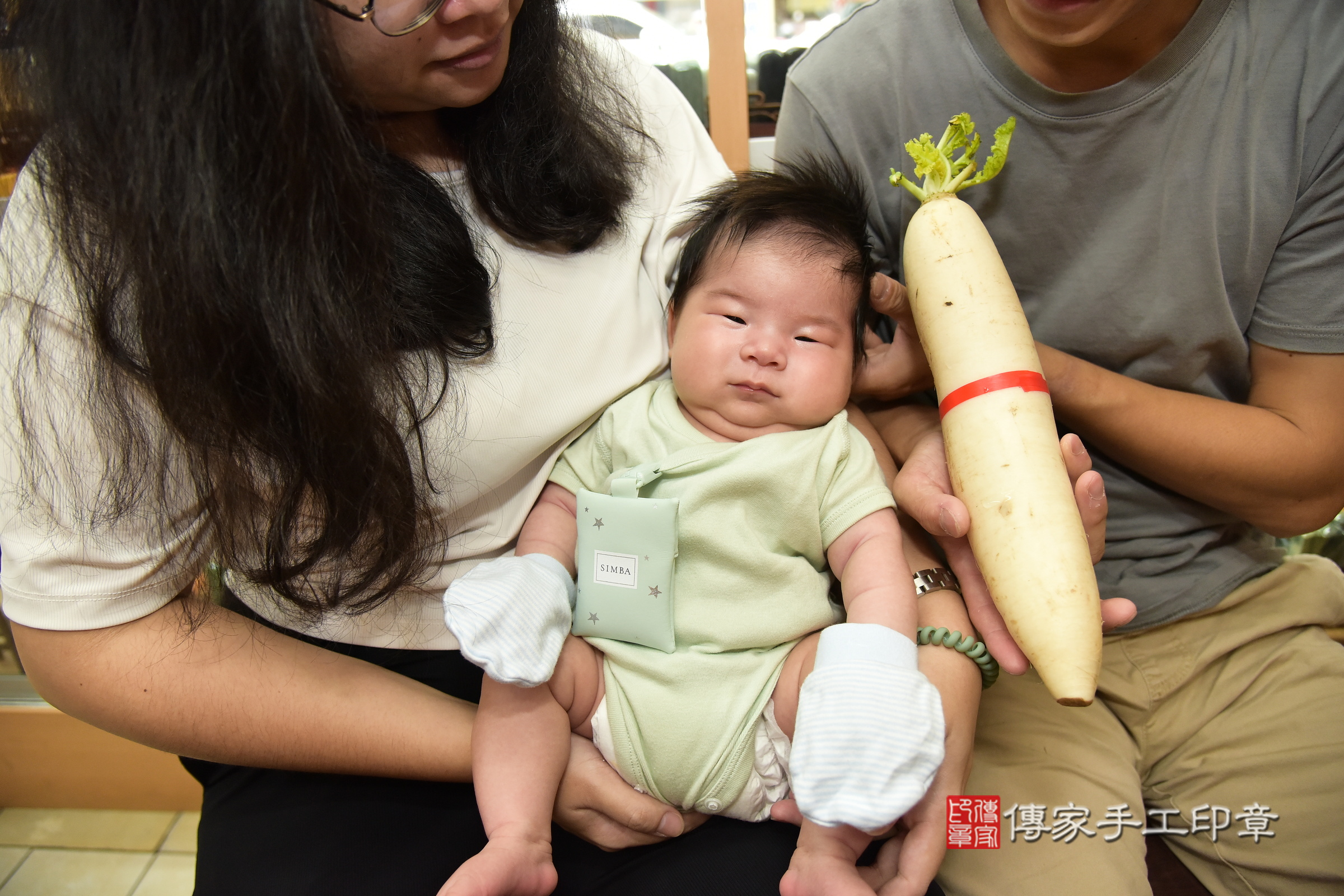 小濬寶寶(新北市永和區嬰兒寶寶滿月剃頭理髮、嬰兒剃胎毛儀式吉祥話)。中國風會場，爸媽寶貝穿「日中韓」古裝禮服。專業拍照、證書。★購買「臍帶章、肚臍章、胎毛筆刷印章」贈送：剃頭、收涎、抓周，三選一。2024.7.20，照片19