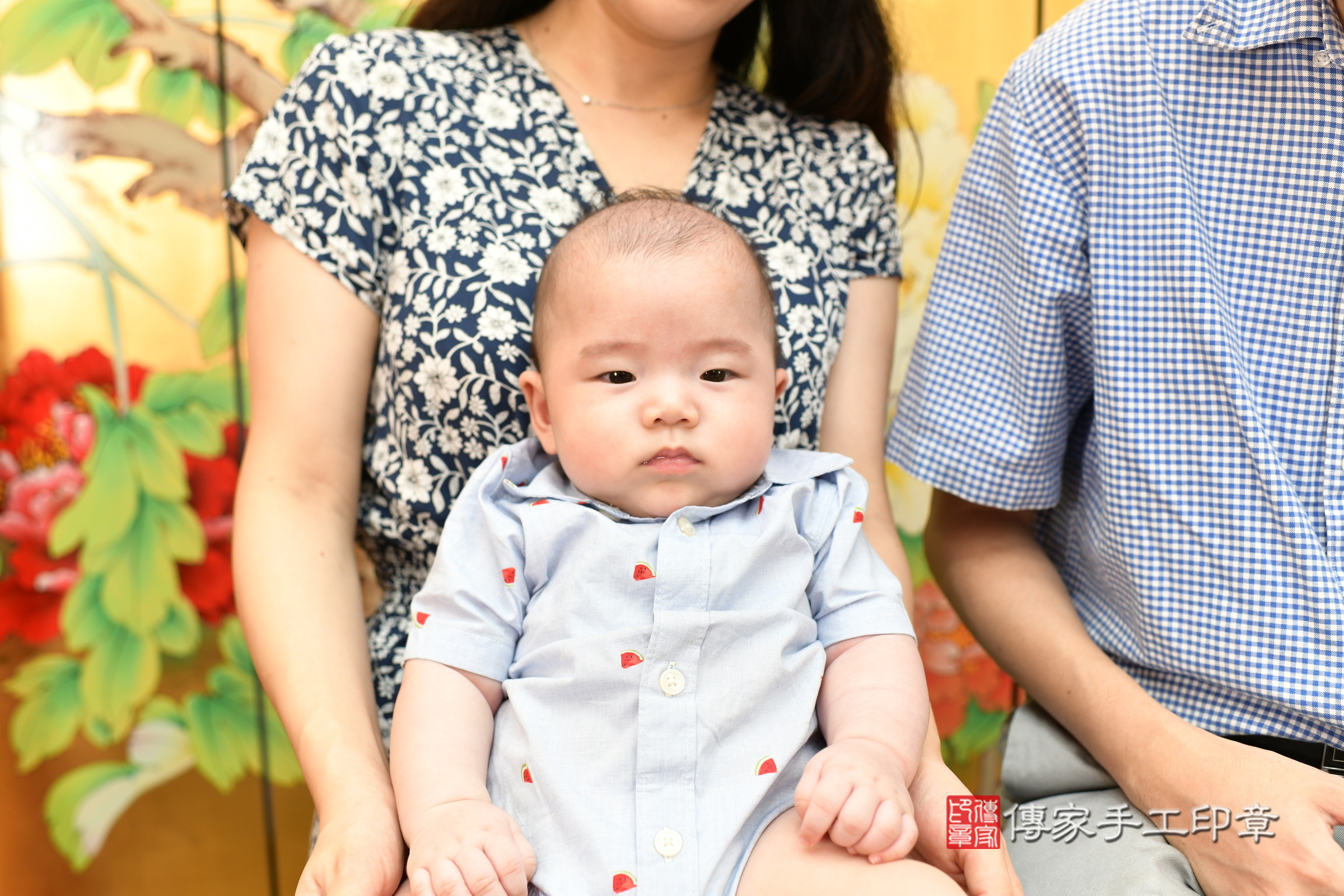 台北市大同區小亦寶寶收涎推薦：傳家台北店收涎中國風會場，嬰兒古禮收涎收口水流程儀式、收涎吉祥話、收涎餅乾、收涎拍照。收涎證書。2024.7.29，照片3