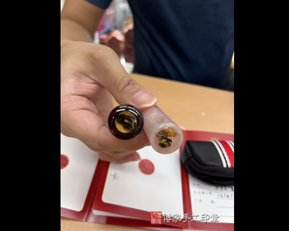 顧客滿意推薦開運臍帶印章-高雄市前金區-邱先生2024.09.18