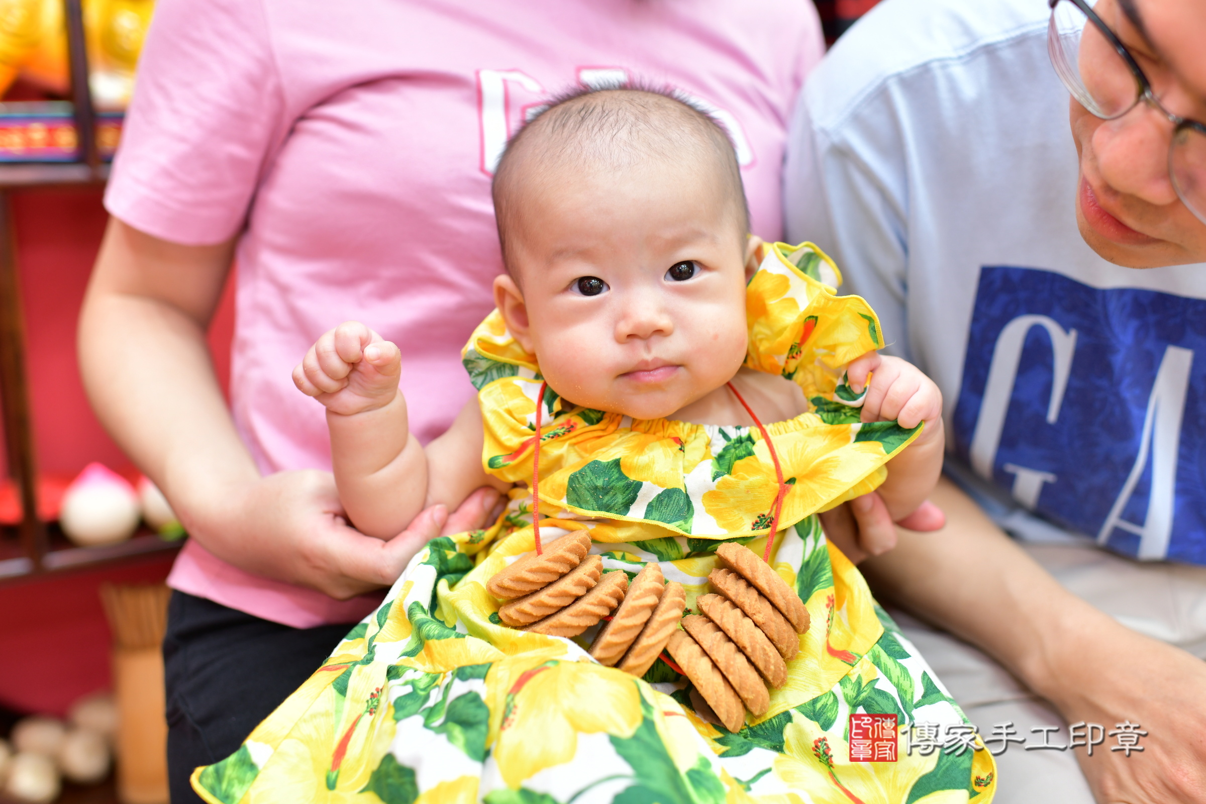 台中市北區小恩寶寶收涎推薦：傳家台中店收涎中國風會場，嬰兒古禮收涎收口水流程儀式、收涎吉祥話、收涎餅乾、收涎拍照。收涎證書。2024.8.25，照片9