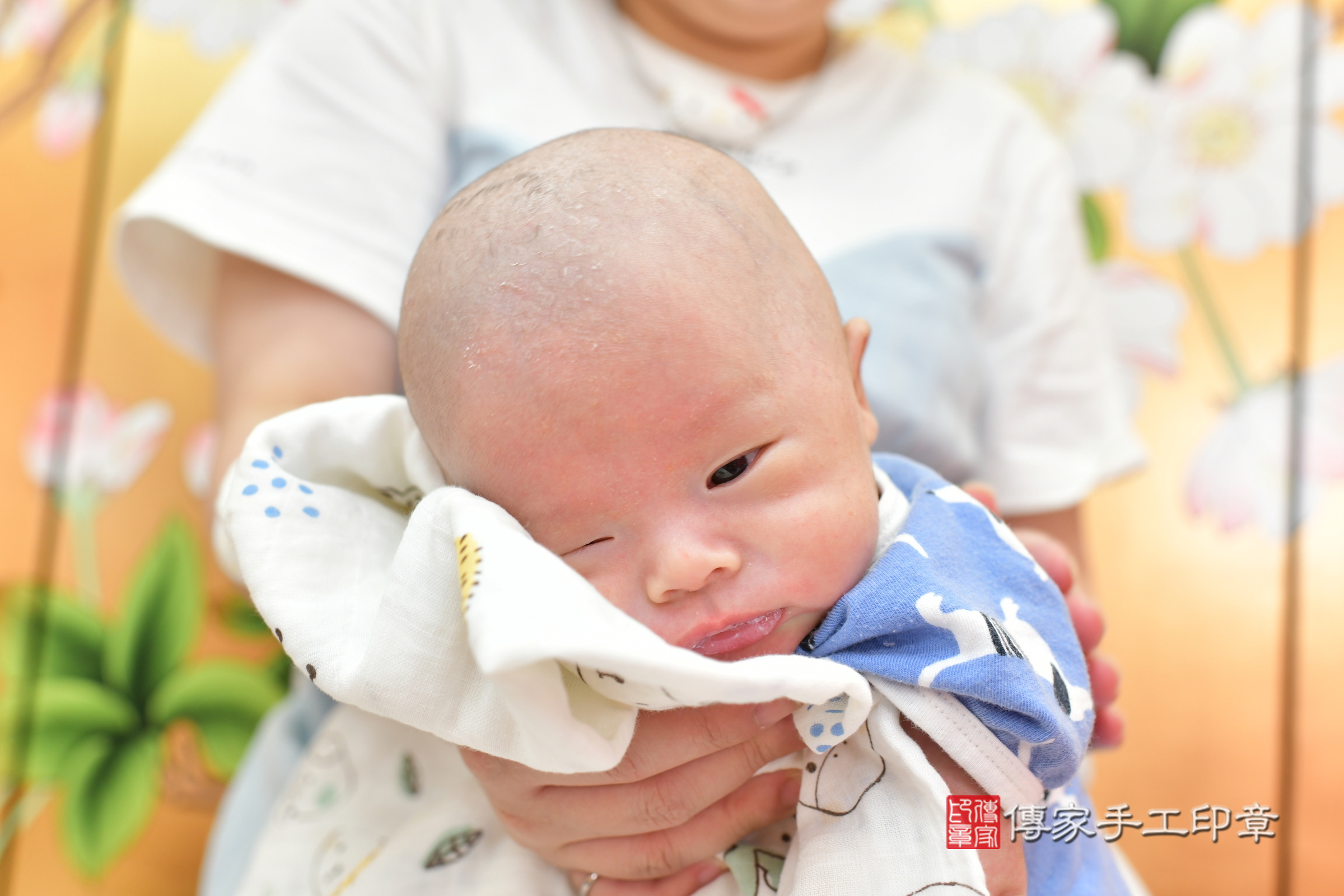 辰辰寶寶(台中市北區嬰兒寶寶滿月剃頭理髮、嬰兒剃胎毛儀式吉祥話)。中國風會場，爸媽寶貝穿「日中韓」古裝禮服。專業拍照、證書。★購買「臍帶章、肚臍章、胎毛筆刷印章」贈送：剃頭、收涎、抓周，三選一。2024.9.12，照片10