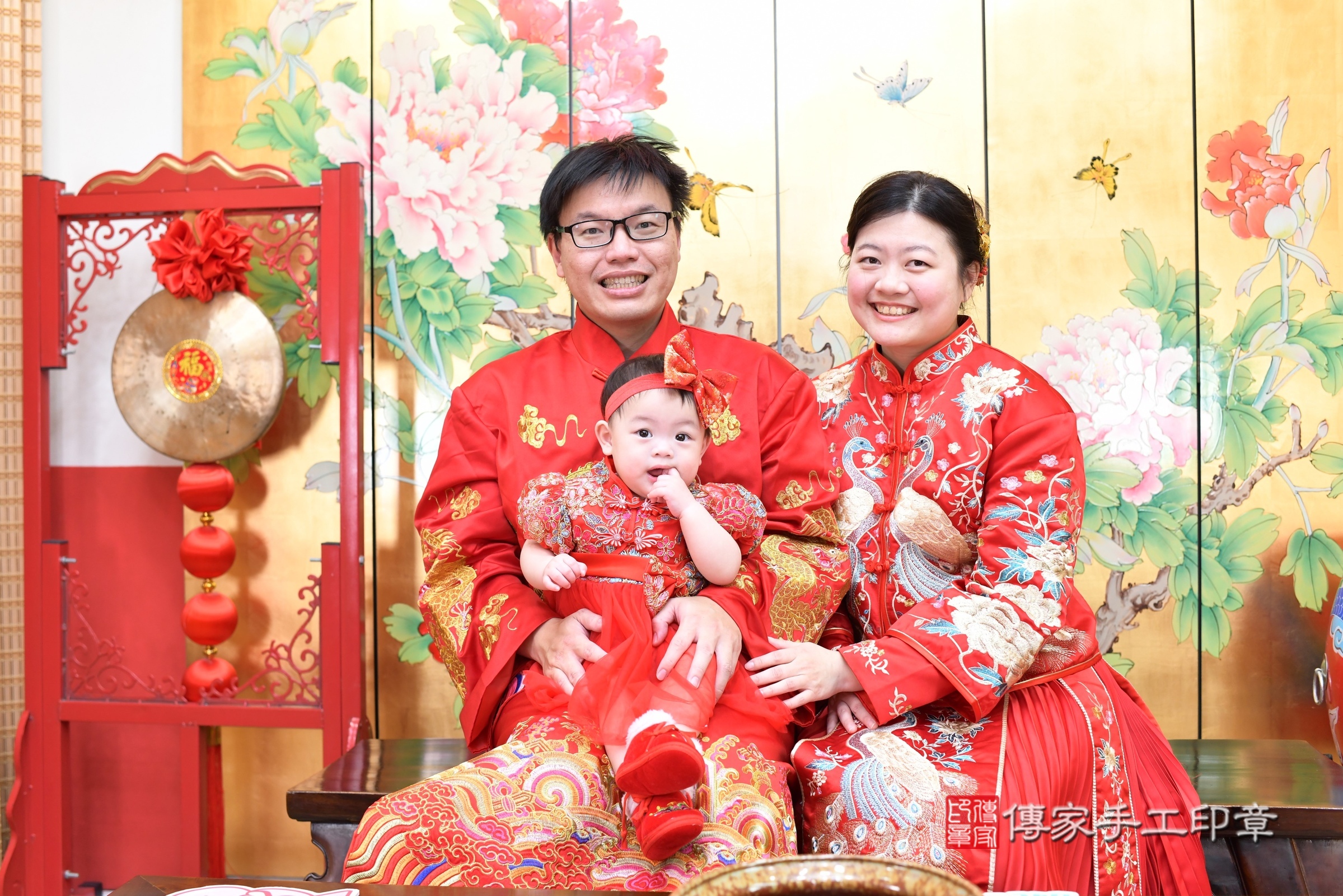 台北市大同區如如寶寶抓周推薦：傳家台北店抓周度脺中國風會場，嬰兒古禮抓周流程儀式吉祥話、抓周道具物品24種、拍照。抓周證書。2024.12.29，照片1