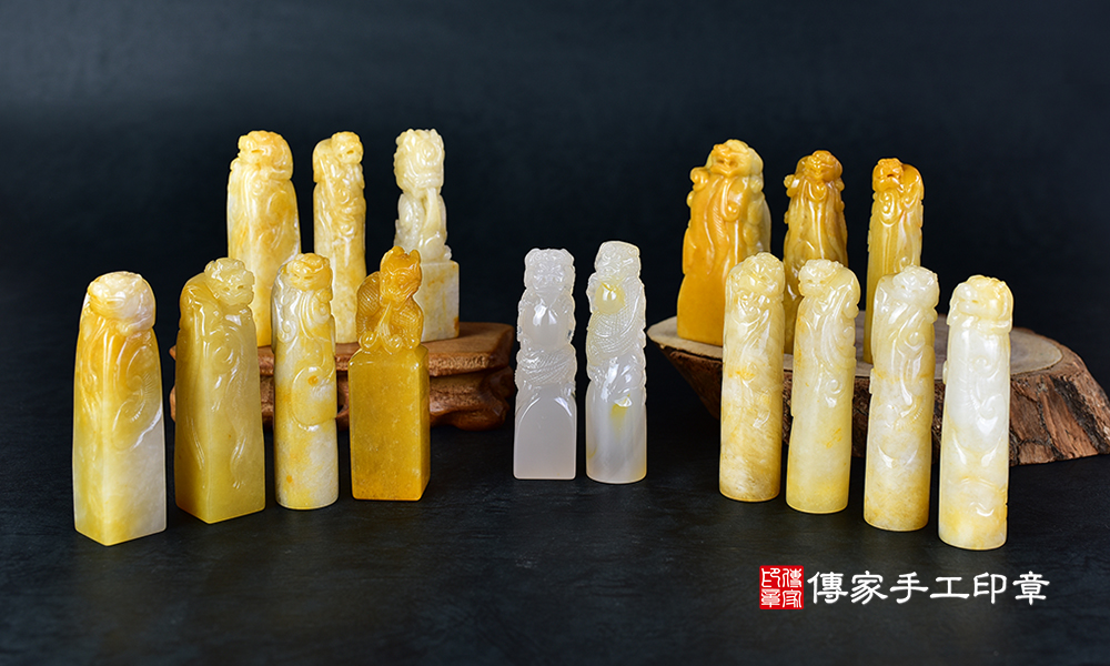 頂級新疆黃玉、頂級原色瑪瑙合照