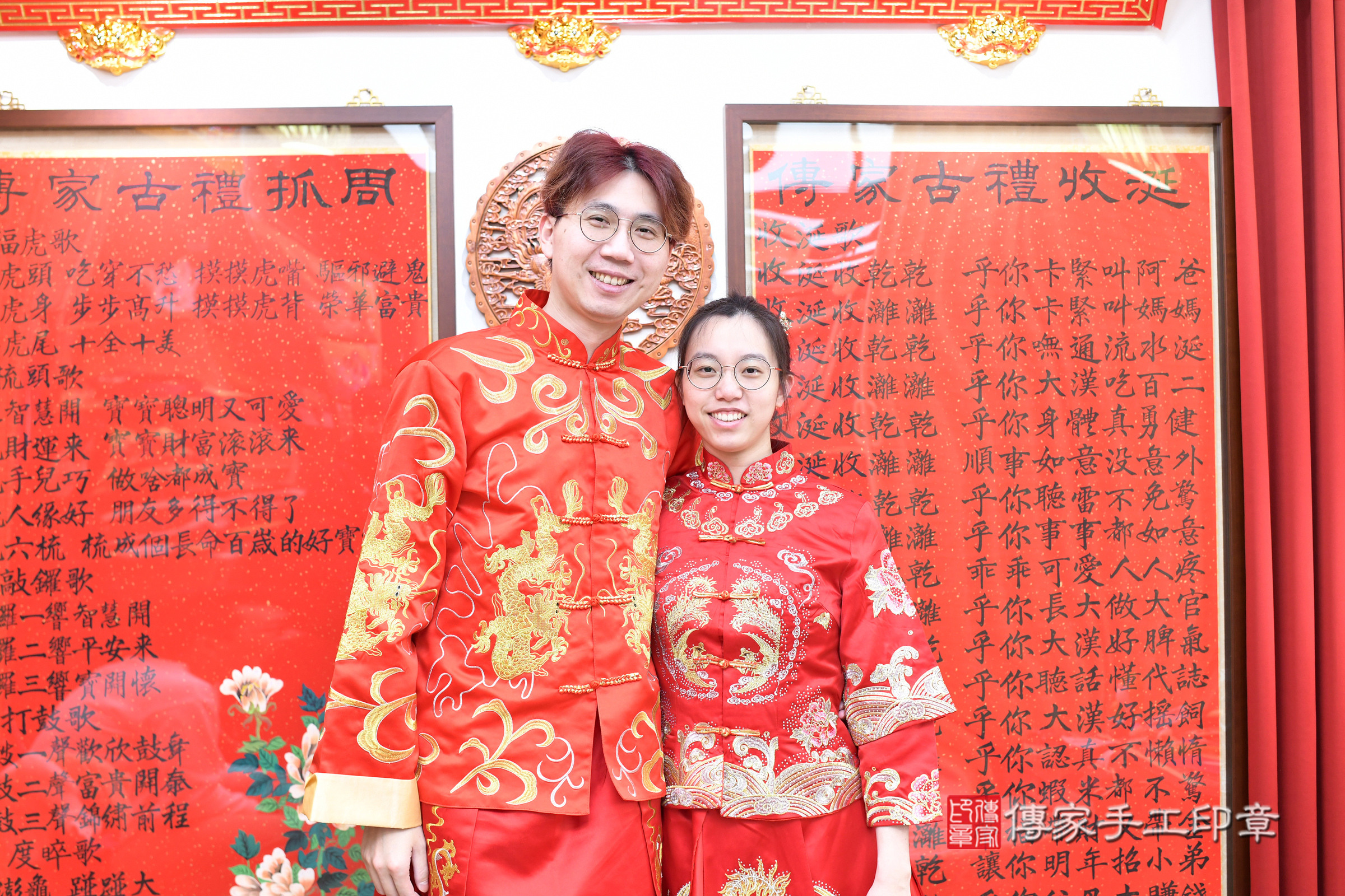 台北市大同區小祈寶寶抓周推薦：傳家台北店抓周度脺中國風會場，嬰兒古禮抓周流程儀式吉祥話、抓周道具物品24種、拍照。抓周證書。2025.2.9，照片6