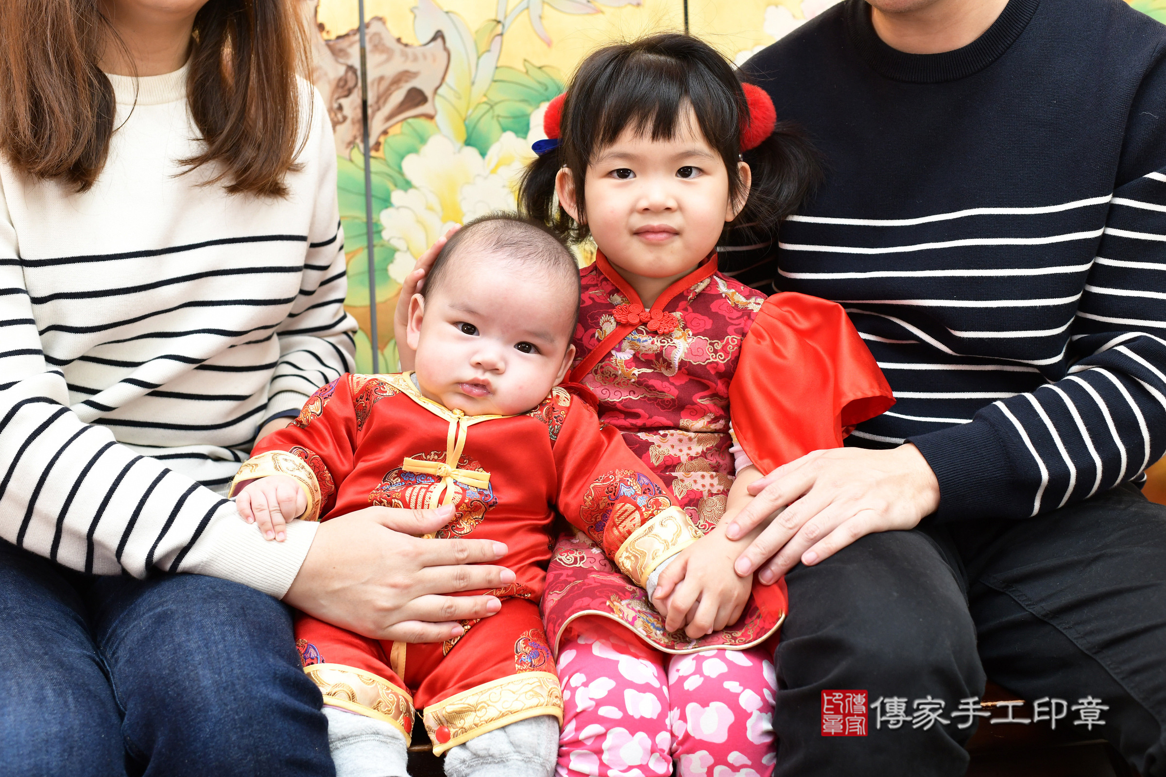 台北市大同區翔翔寶寶收涎推薦：傳家台北店收涎中國風會場，嬰兒古禮收涎收口水流程儀式、收涎吉祥話、收涎餅乾、收涎拍照。收涎證書。2025.2.27，照片3