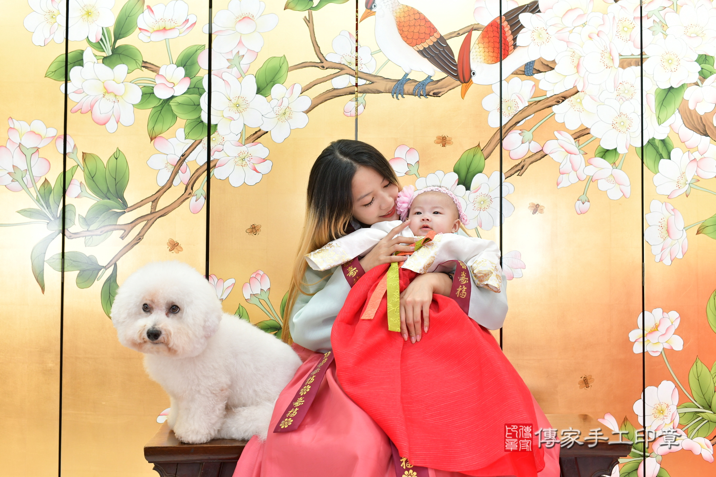 台中市北區瑜瑜寶寶收涎推薦：傳家台中店收涎中國風會場，嬰兒古禮收涎收口水流程儀式、收涎吉祥話、收涎餅乾、收涎拍照。收涎證書。2024.12.20，照片4