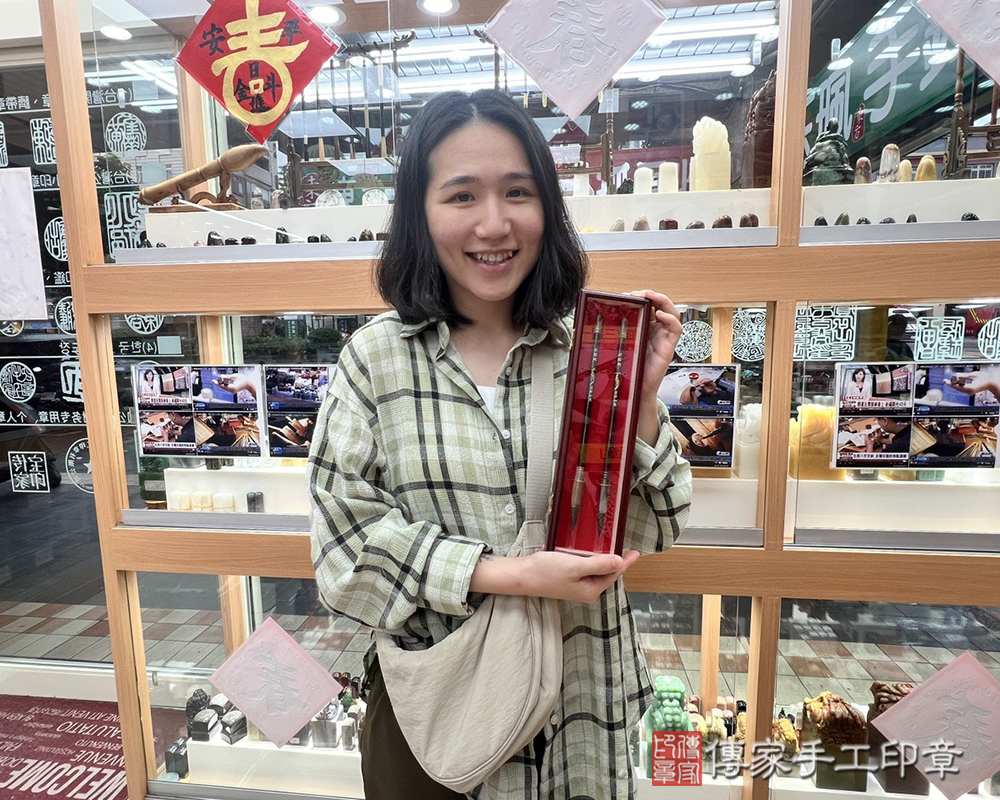 顧客滿意推薦開運胎毛筆-台北市中正區-紀小姐2025.04.22