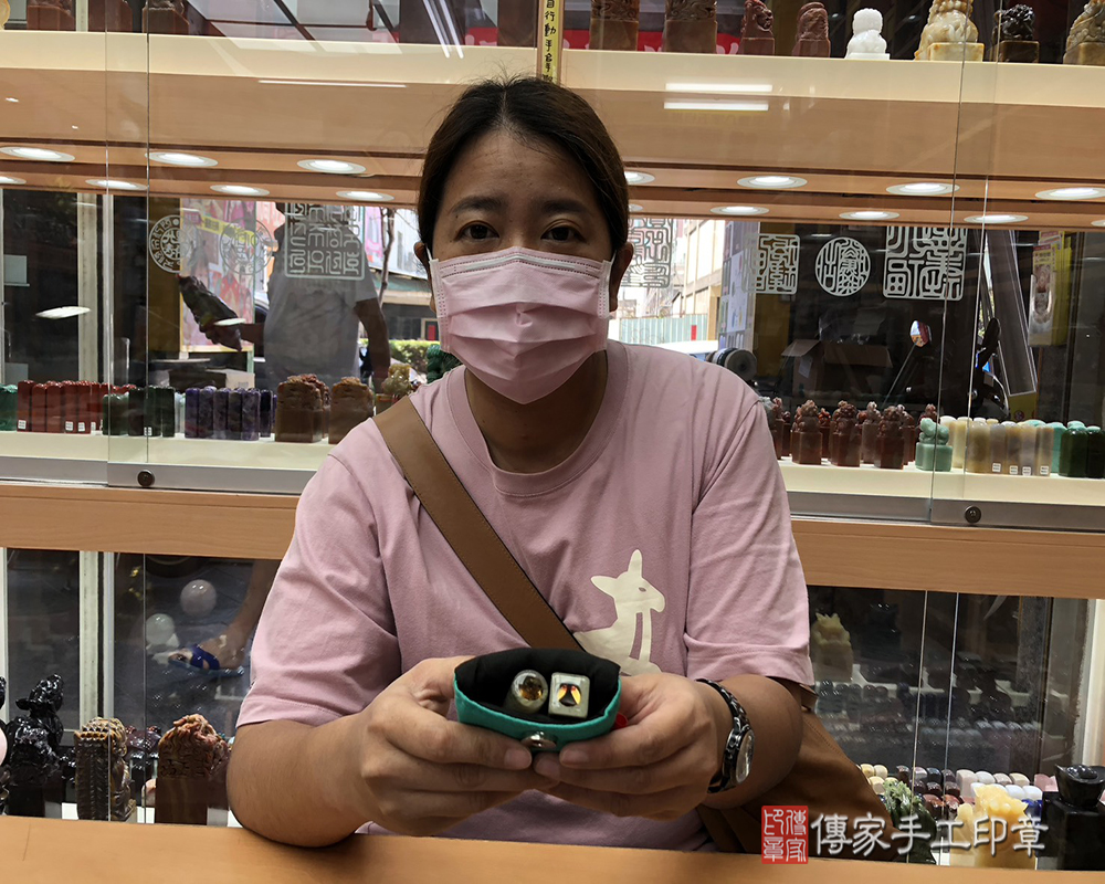 顧客滿意推薦開運臍髮印章-彰化縣鹿港鎮-陳小姐2025.05.04
