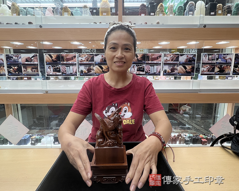 顧客滿意推薦開運個人印章-基隆市中正區-吳小姐2025.10.12