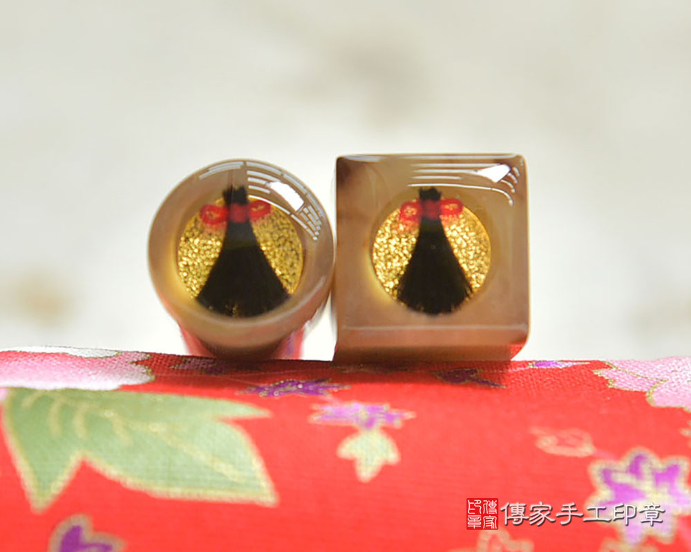 堅毅不拔的精神!赤牛角臍帶印章(傳家印章桃園店114.11.20) 堅毅不拔的精神!赤牛角臍帶印章(傳家印章桃園店114.11.20)